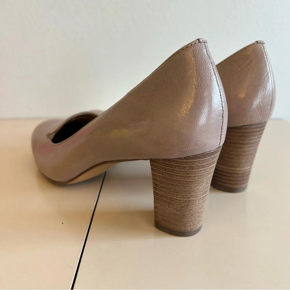 Circa Joan & David Women's Taupe Heeled Pumps